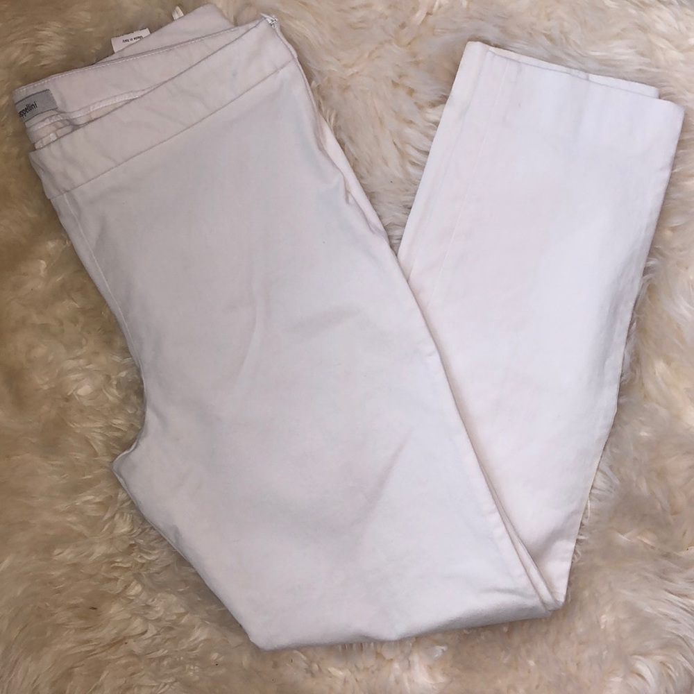 Cappellini•High Waisted Straight Leg Crop Trousers